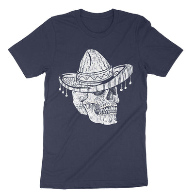 Navy Cinco De Mayo Skull T-Shirt#color_navy