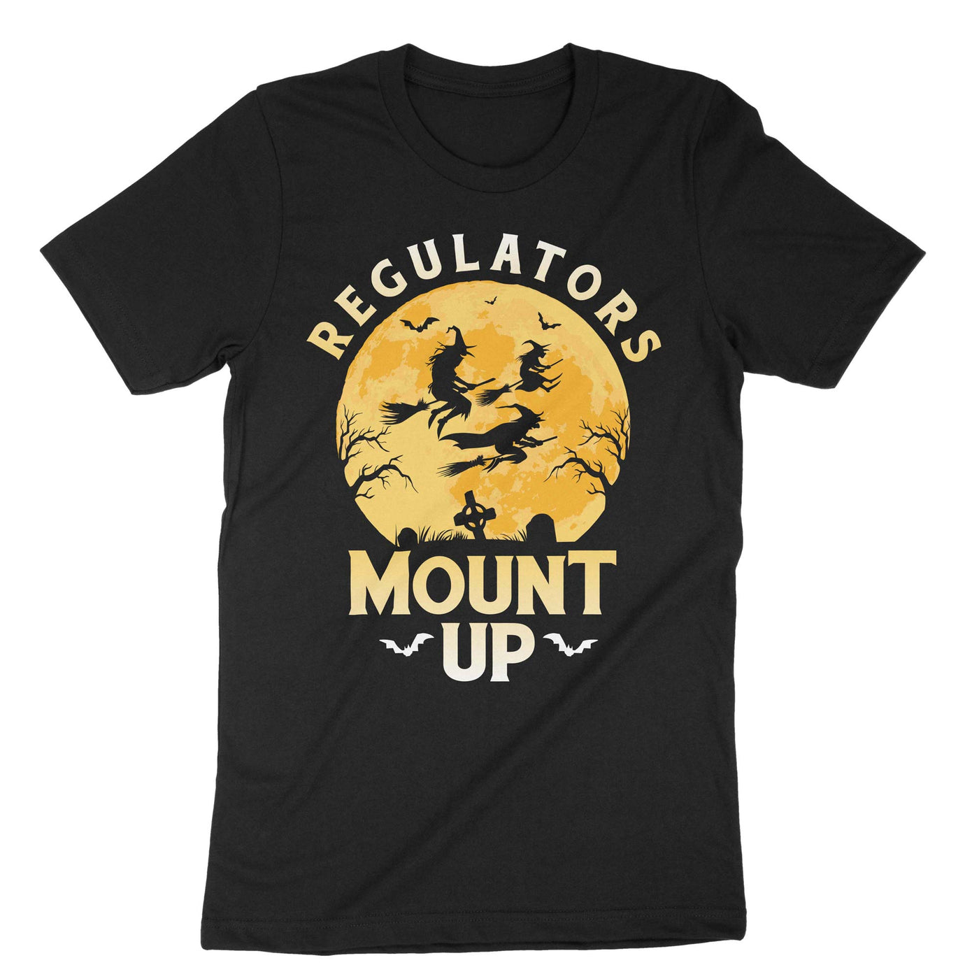 Black Regulators Mount Up T-Shirt#color_black