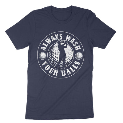 Navy Always Wash Your Balls T-Shirt#color_navy