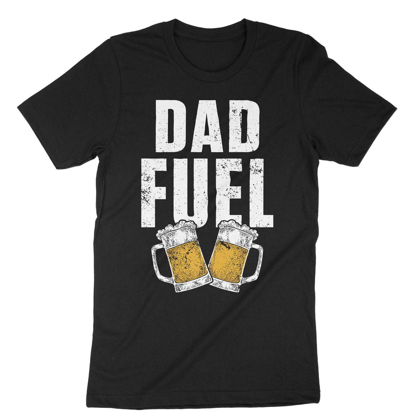 Black Beer Dad Fuel T-Shirt#color_black