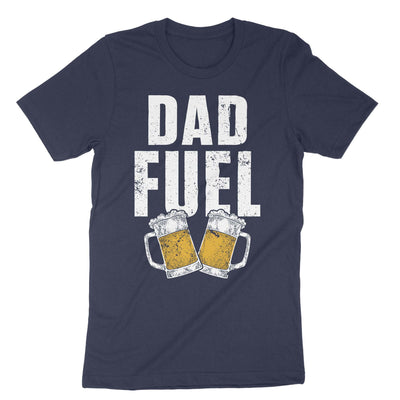 Navy Beer Dad Fuel T-Shirt#color_navy