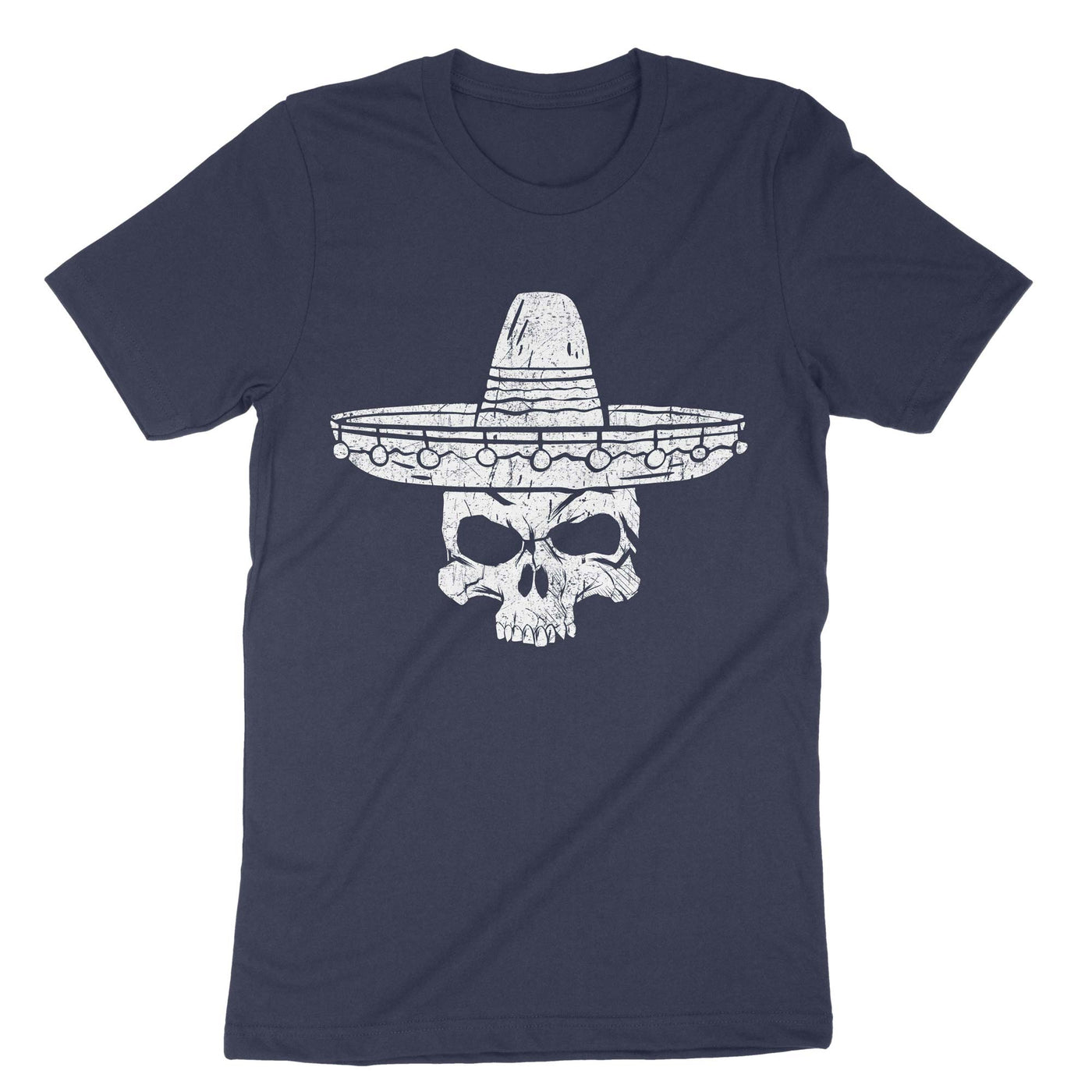 Navy Cinco De Mayo Skull T-Shirt#color_navy