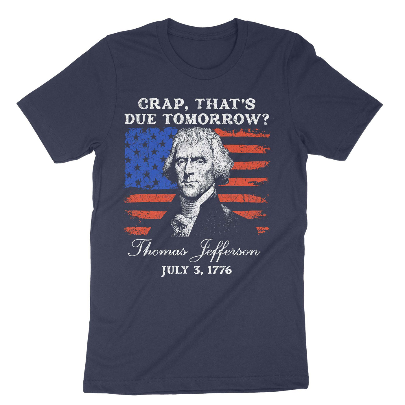 Navy Crap Thats Due Tomorrow T-Shirt#color_navy