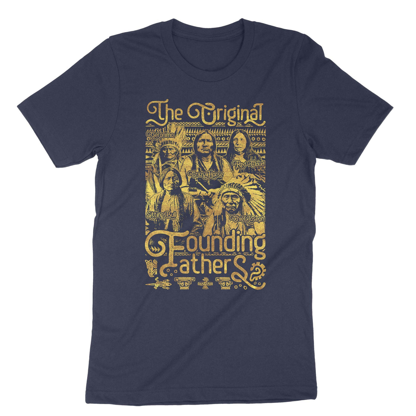 Navy The Original Founding Fathers T-Shirt#color_navy