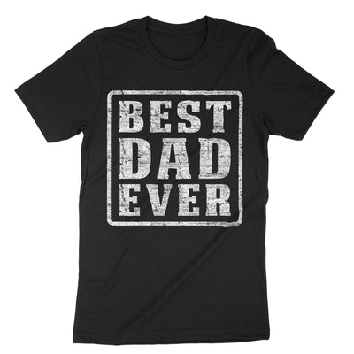 Black Best Dad Ever T-Shirt#color_black