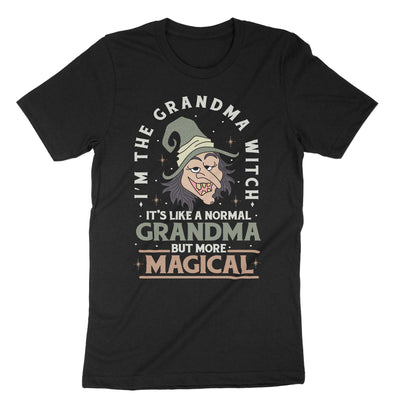Black Im The Grandma Witch T-Shirt#color_black
