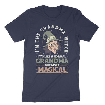 Navy Im The Grandma Witch T-Shirt#color_navy