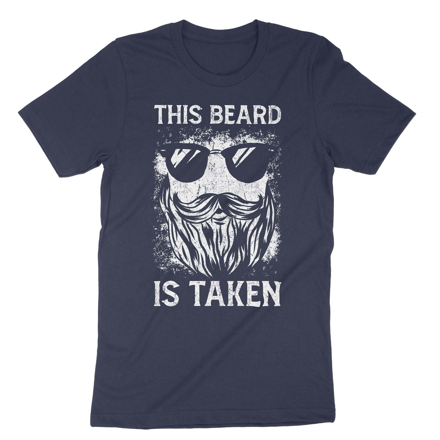 Navy This Beard Is Taken T-Shirt#color_navy