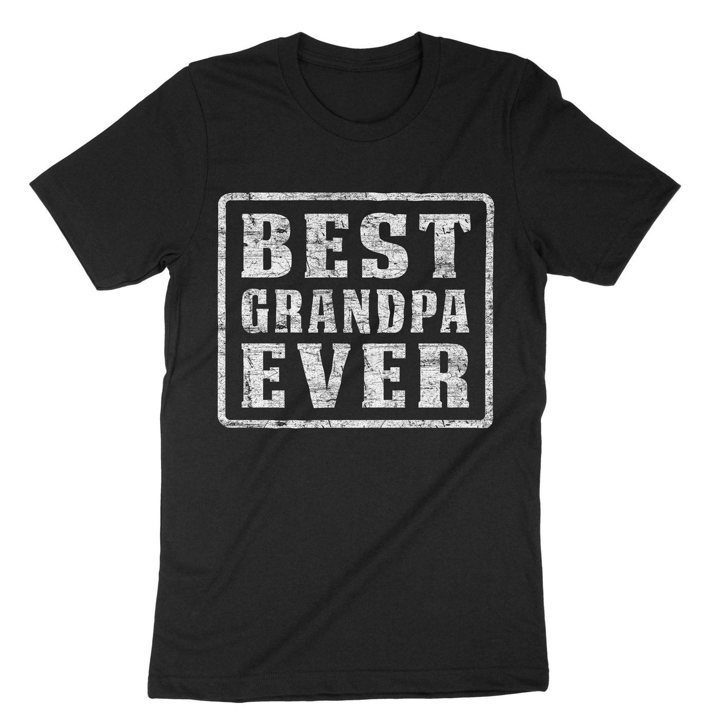 Black Best Grandpa Ever T-Shirt#color_black