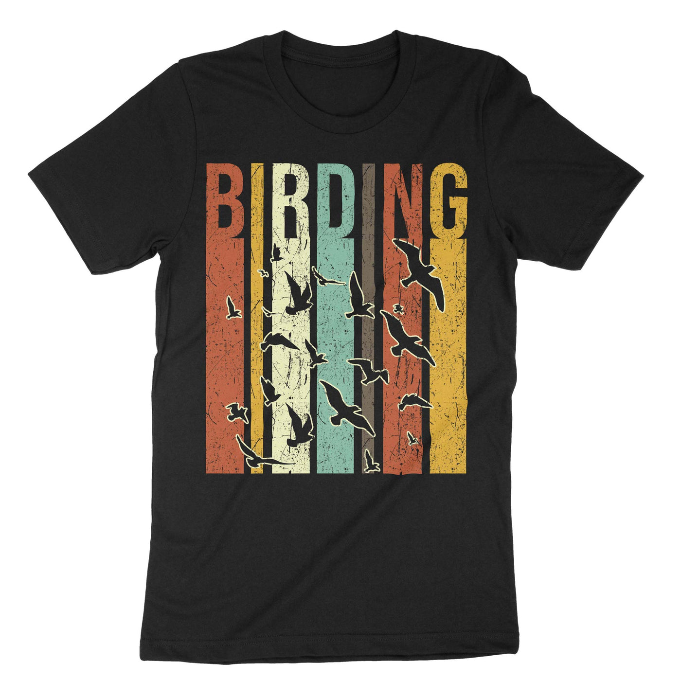 Black Birding T-Shirt#color_black