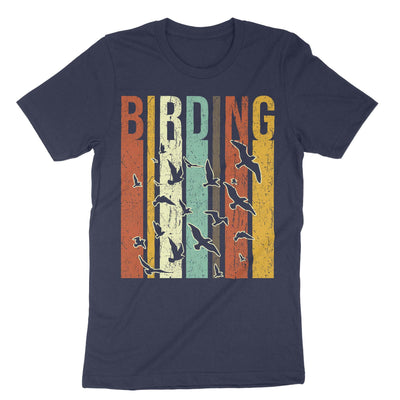 Navy Birding T-Shirt#color_navy