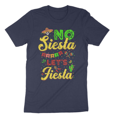 Navy No Siesta Lets Fiesta T-Shirt#color_navy