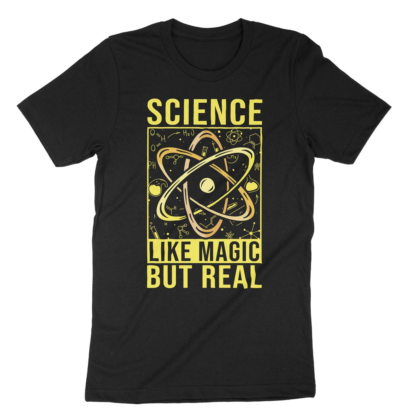 Black Science Like Magic But Real T-Shirt#color_black