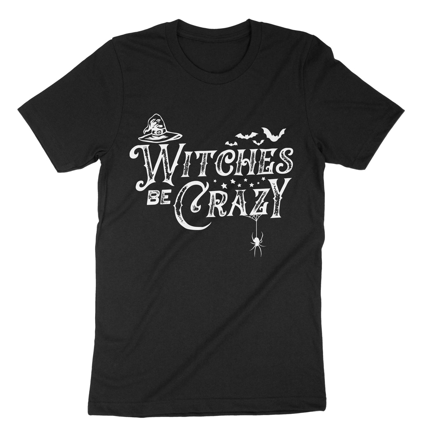 Black Witches Be Crazy T-Shirt#color_black