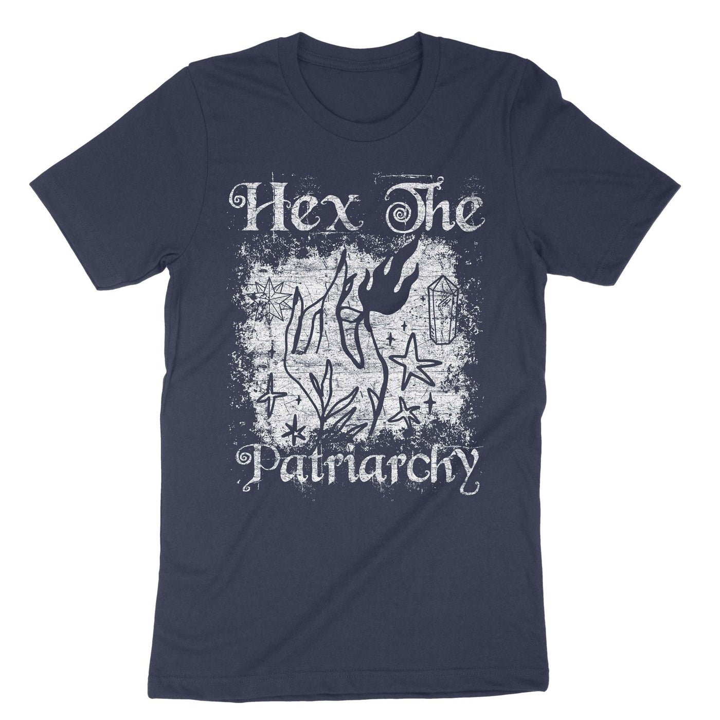 Navy Hex The Patriarchy T-Shirt#color_navy
