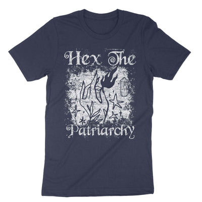 Navy Hex The Patriarchy T-Shirt#color_navy