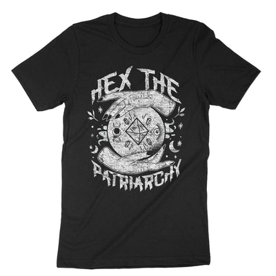 Black Hex The Patriarchy T-Shirt#color_black