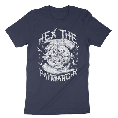 Navy Hex The Patriarchy T-Shirt#color_navy