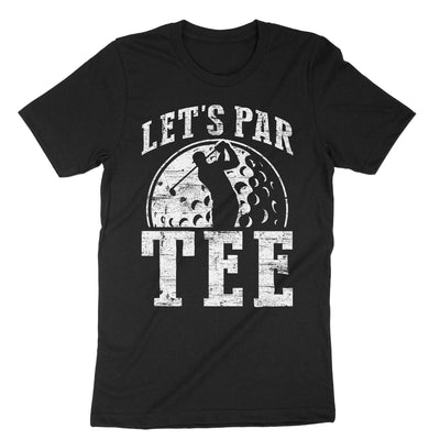 Black Lets Par Tee T-Shirt#color_black