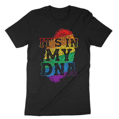 Black Lgbt My Dna T-Shirt#color_black