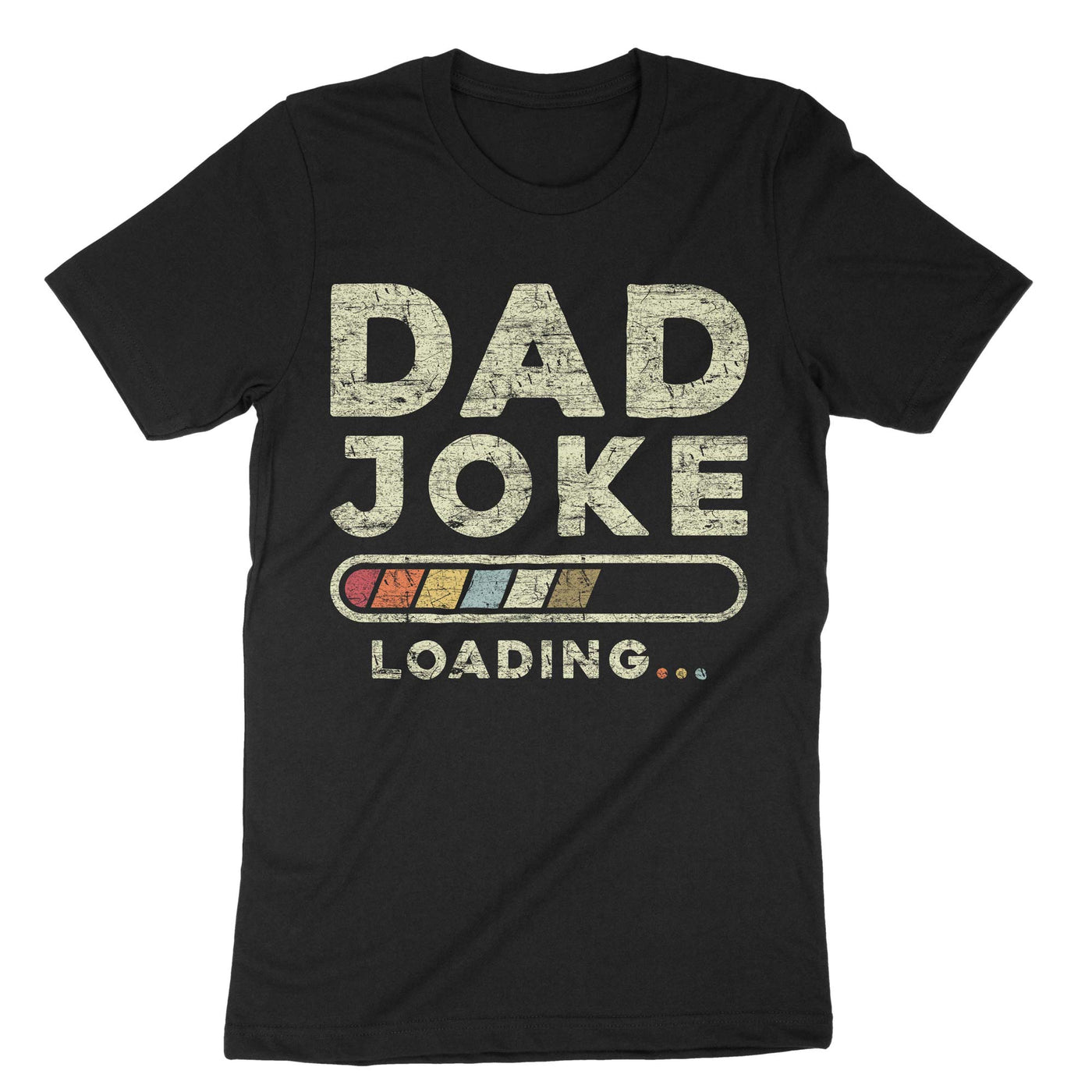 Black Dad Joke Loading T-Shirt#color_black