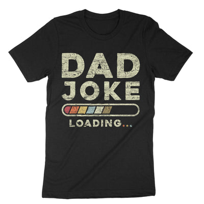 Black Dad Joke Loading T-Shirt#color_black