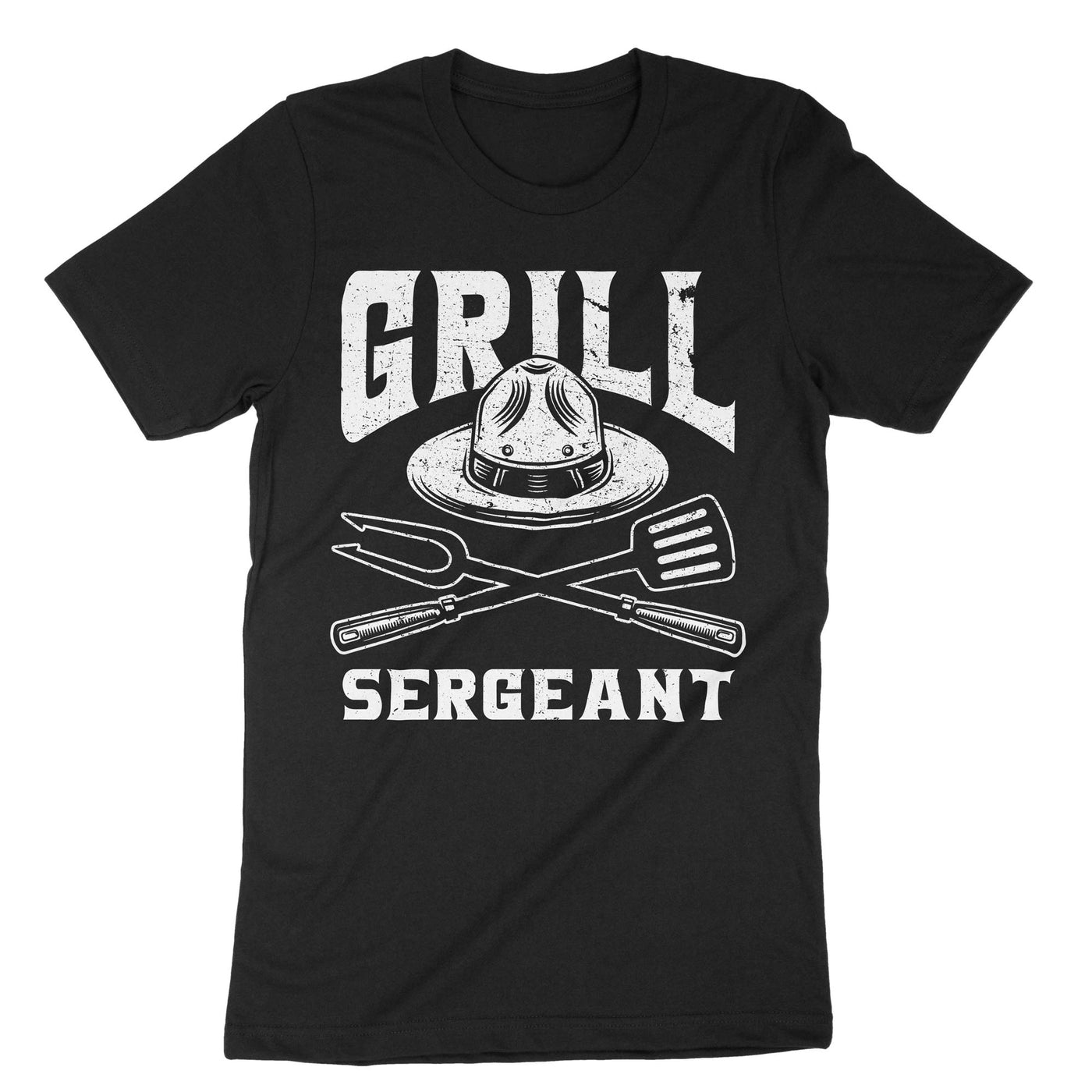 Black Grill Sergeant T-Shirt#color_black