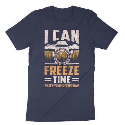 Navy I Can Freeze Time Whats Your T-Shirt#color_navy