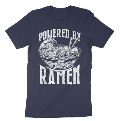 Navy Powered By Ramen T-Shirt#color_navy