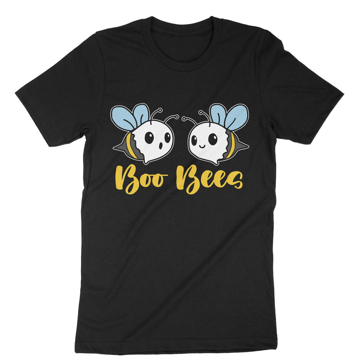 Black Boo Bees T-Shirt#color_black