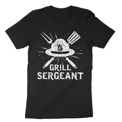 Black Grill Sergeant T-Shirt#color_black