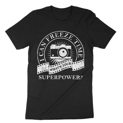 Black I Can Freeze Time Whats Your T-Shirt#color_black