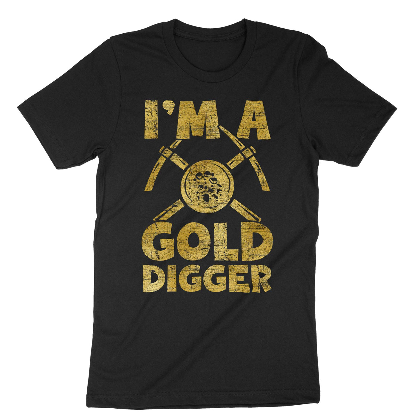 Black Im A Gold Digger T-Shirt#color_black