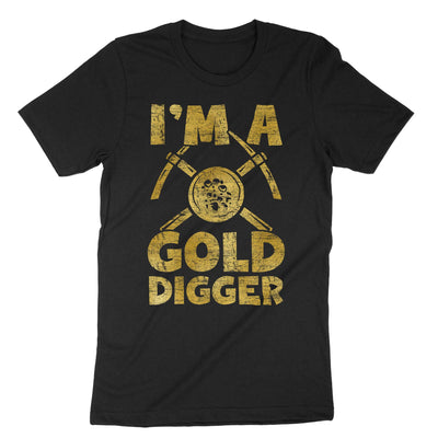 Black Im A Gold Digger T-Shirt#color_black