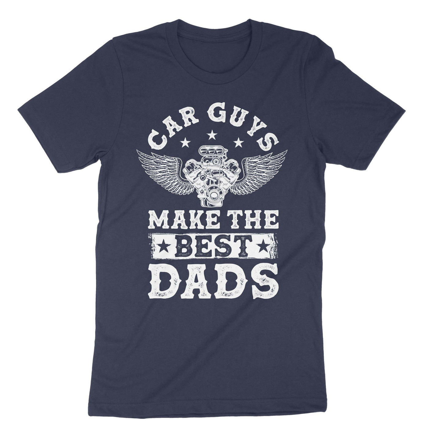 Navy Car Guys Dads T-Shirt#color_navy