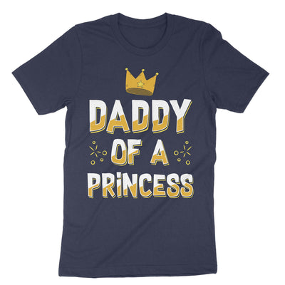 Navy Daddy Of Princess T-Shirt#color_navy