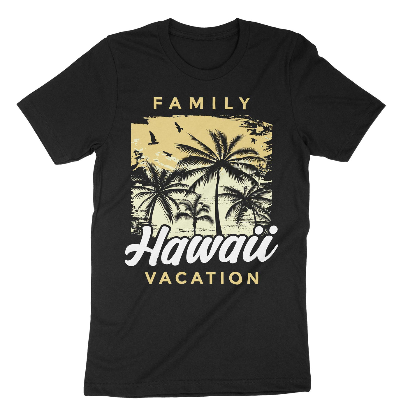 Black Family Hawaii Vacation T-Shirt#color_black