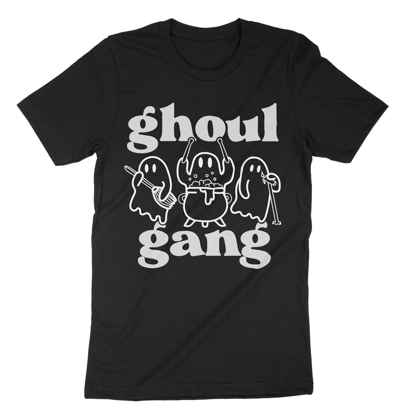 Black Ghoul Gang T-Shirt#color_black