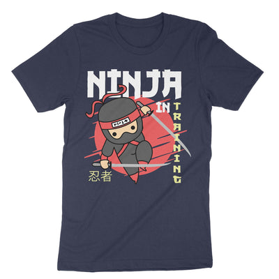 Navy Ninja In Training T-Shirt#color_navy