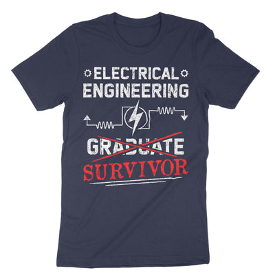 Navy Electrical Engineering Survivor T-Shirt#color_navy
