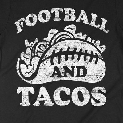 Football And Tacos, Game Watching T-Shirt, Mexican Food Lover, Football Party Tee