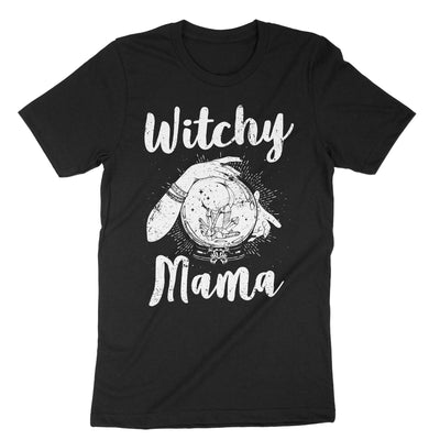 Black Witchy Mama T-Shirt#color_black