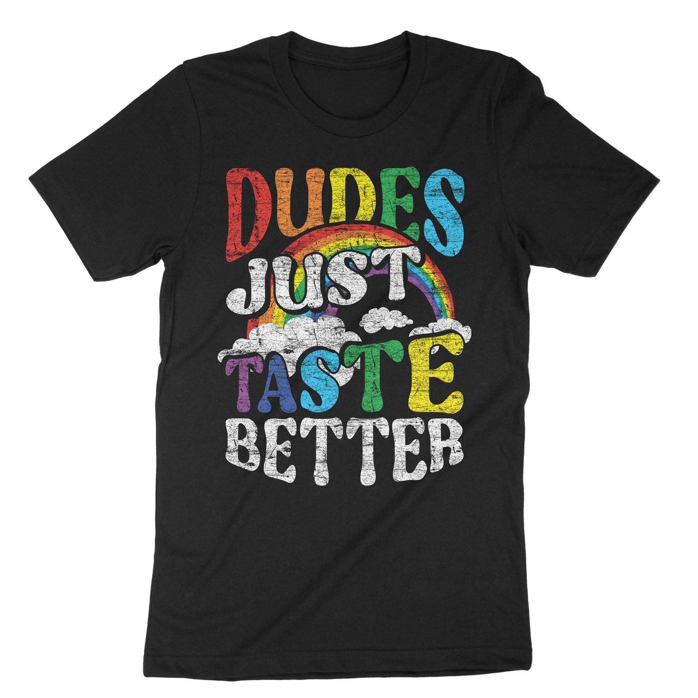 Black Dudes Just Taste Better T-Shirt#color_black
