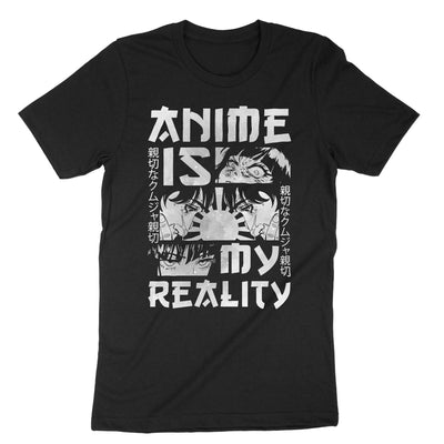 Black Anime Is My Reality T-Shirt#color_black