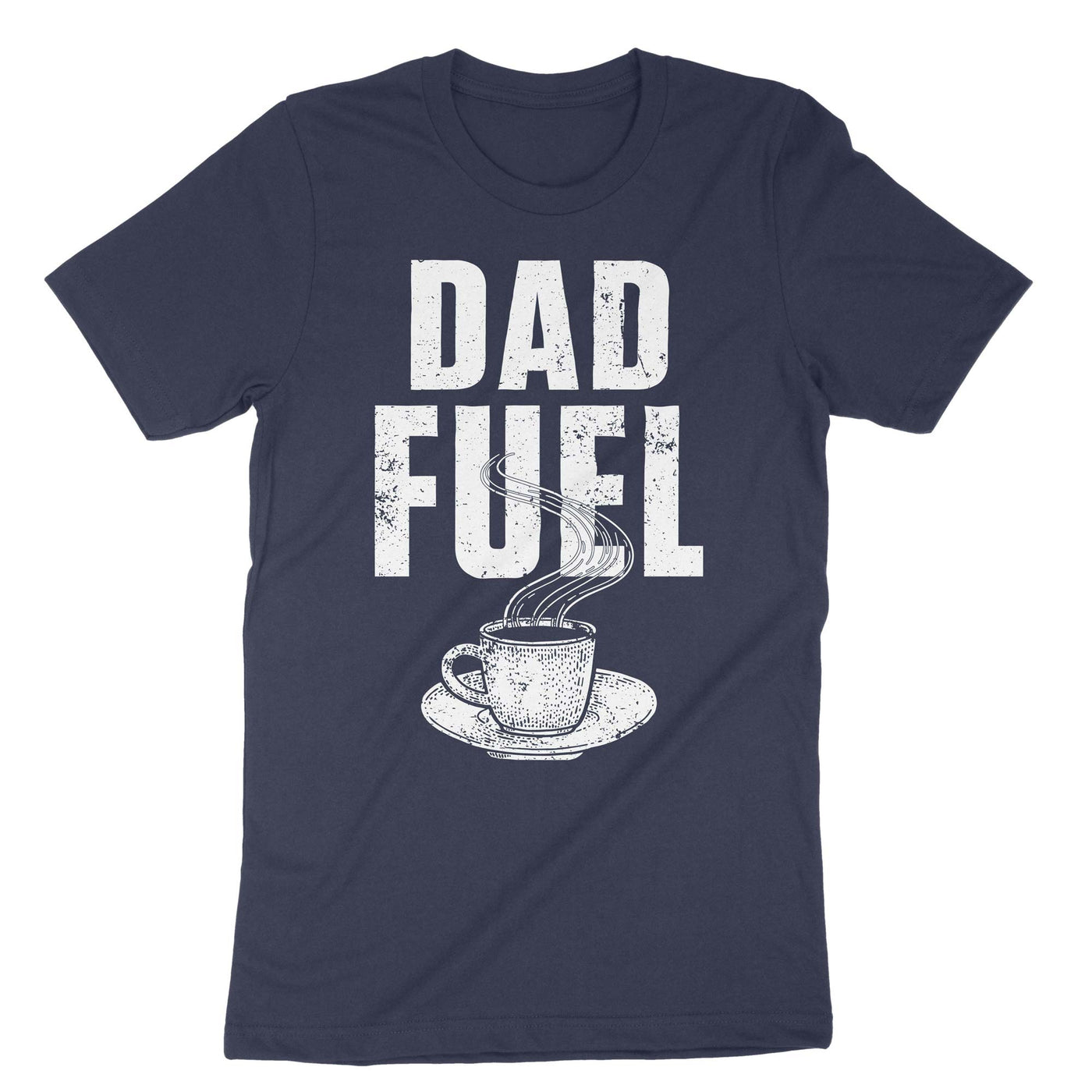Navy Coffee Dad Fuel T-Shirt#color_navy