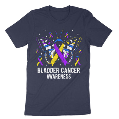 Navy Bladder Cancer Awareness T-Shirt#color_navy