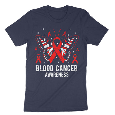 Navy Blood Cancer Awareness T-Shirt#color_navy