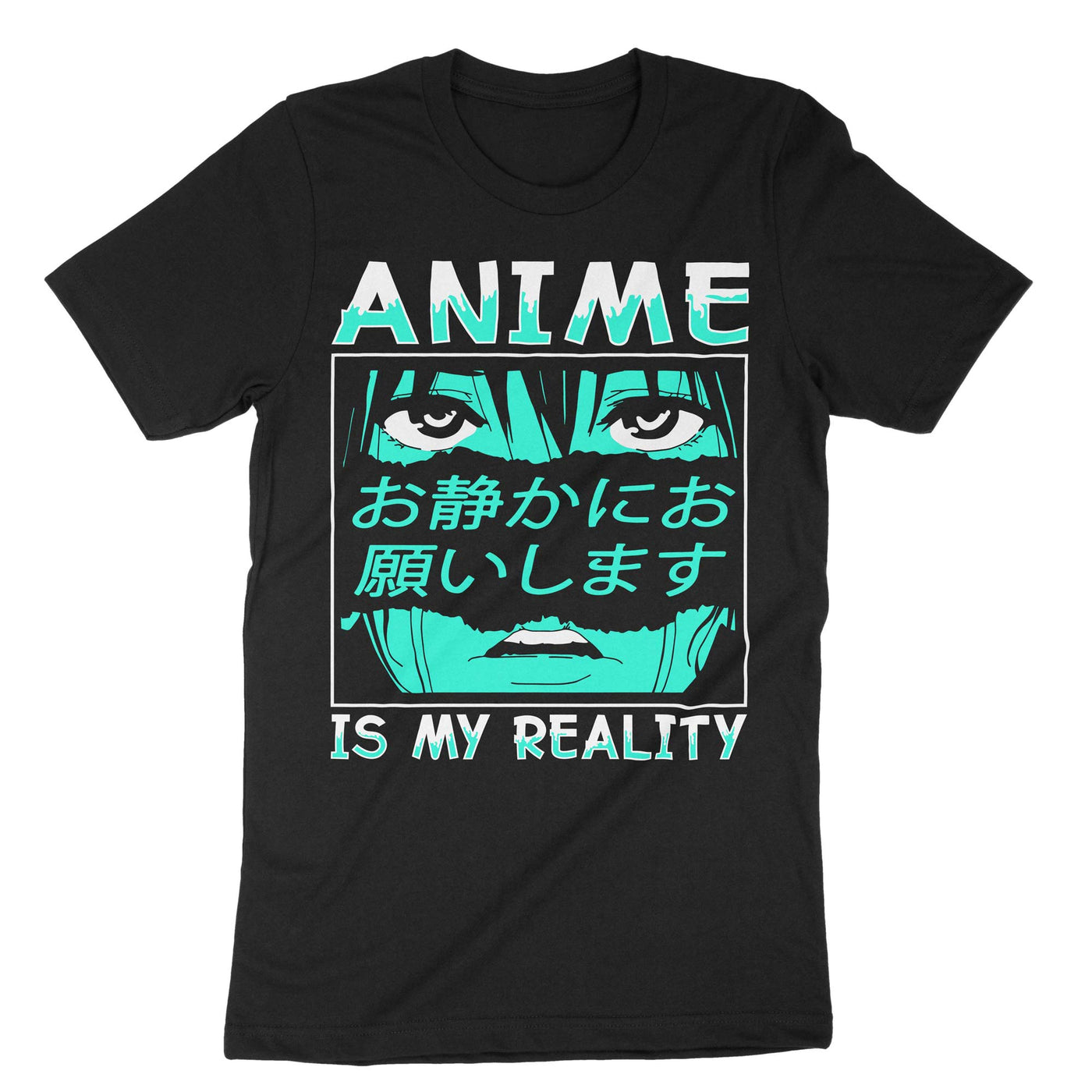Black Anime Is My Reality T-Shirt#color_black