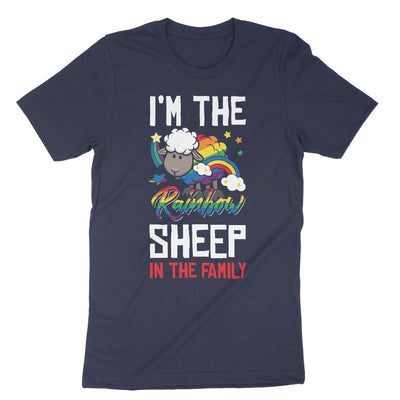 Navy Lgbt Sheep Family T-Shirt#color_navy
