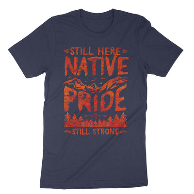 Navy Native American Indigenous Pride T-Shirt#color_navy
